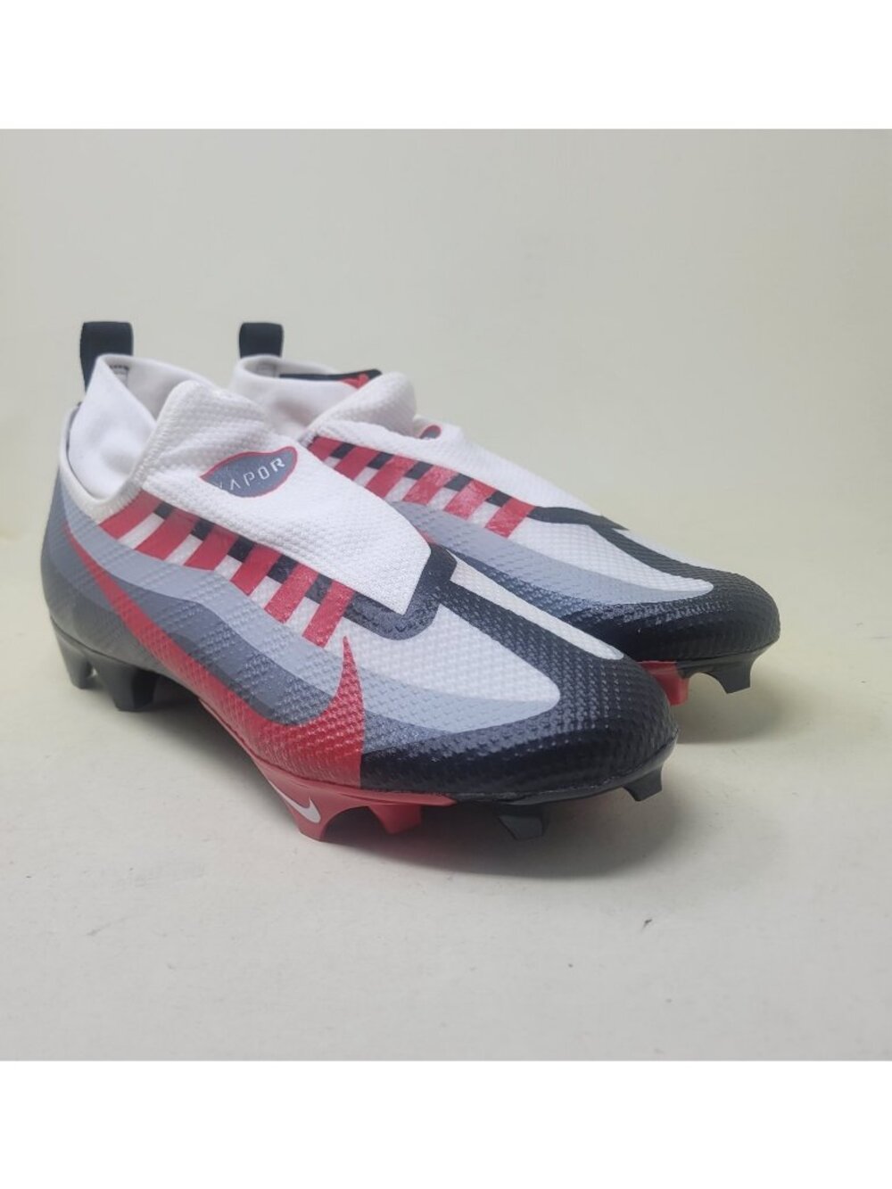 Nike Vapor Edge Pro 360 Football Cleat Size 7.5 DV0778-002 Black Red